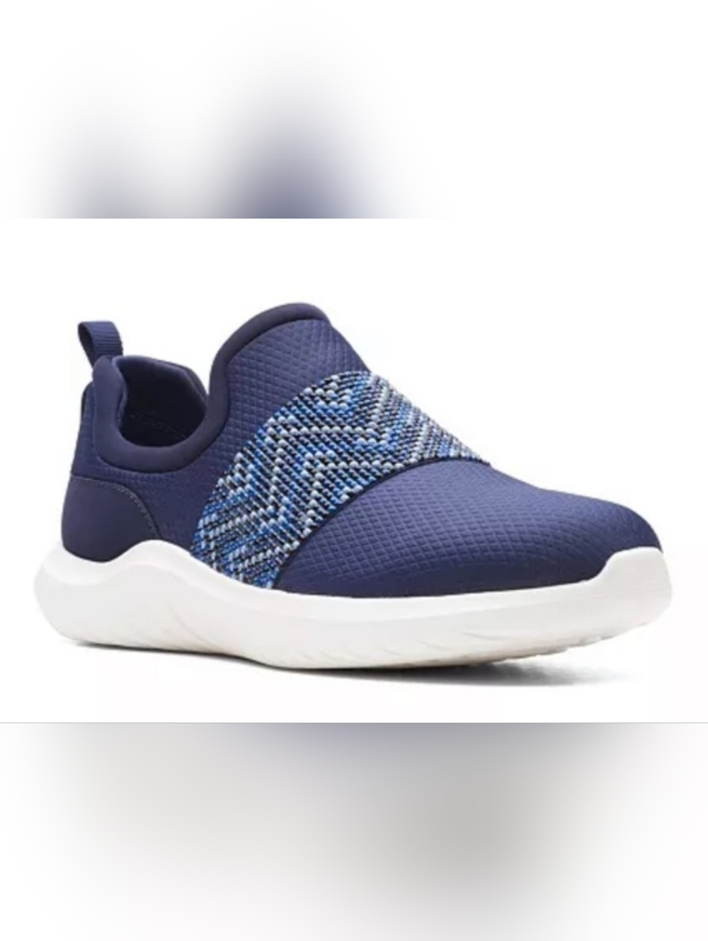 Cloudsteppers by Clarks - Dark Navy Blue w/light Blue Combination - Women's 9.5M